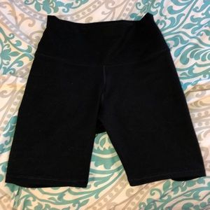 Black biker shorts!